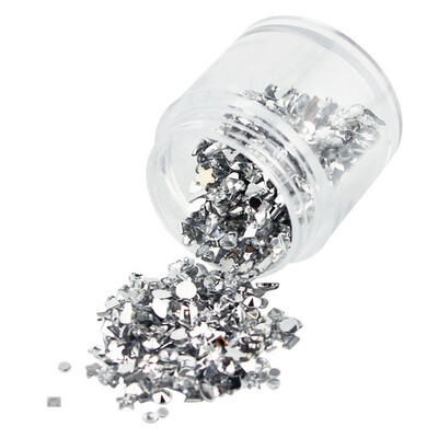 

Toponeto Nail Art Soft Flowers Fruit Slices Shaped Diamonds Glitter Manicure Decoration