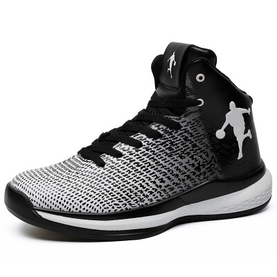 

High-top sports basketball shoes mens non-slip running shoes lovers casual sports shoes