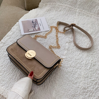 

Summer small fresh bag female 2019 new wave Korean version of the fashion texture wild chain shoulder slung small square bag
