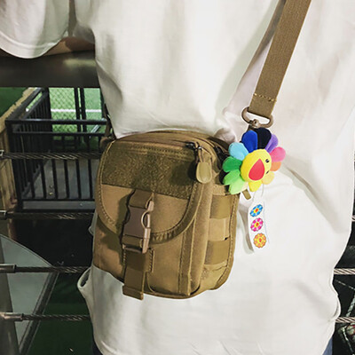 

Tailored Unisex Fashion Canvas Work Clothes Bag Shoulder Hip Hop Street Bag Casual Bag