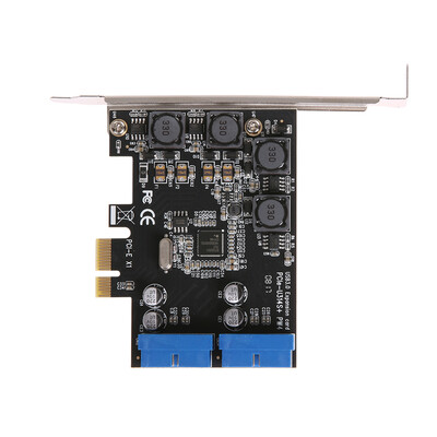 

U3N014S PW4 Desktop Front PCIe Transfer USB30 19PIN Interface Adapter Card