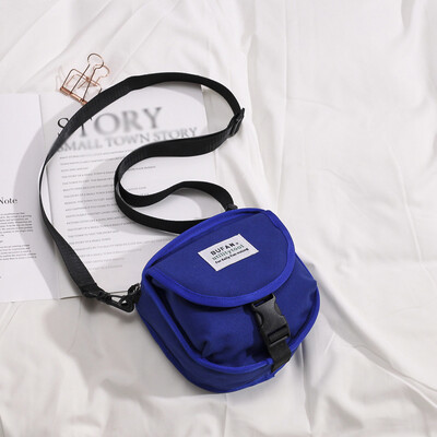 

Tailored Student Bag Shoulder Canvas Bag Japanese Harajuku Couple Models Messenger Bag