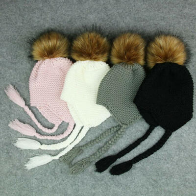 

Cute Toddler Kids Girl&Boy Baby Infant Winter Warm Crochet Knit Hat Beanie Cap