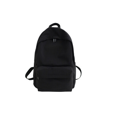 

The ancient feeling bag female Korean version of high school ins wind backpack campus solid color backpack college students contra