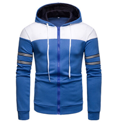 

Men Winter Slim Fit Hoodie Warm Hooded Sweatshirt Coat Jacket Outwear Sweater