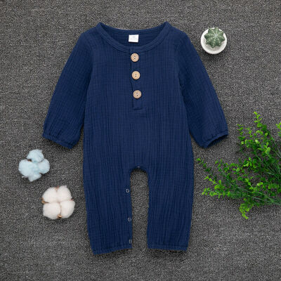 

AU Summer Newborn Baby Girl Boy Clothes Cotton&linen Romper Bodysuit Outfits Set