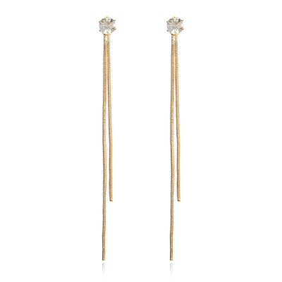 

Korean Style Asymmetrical Earrings Geometric Drop Earrings Rhinestone Circle Acrylic Shell Earrings Temperament Earring jewelry