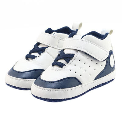 

Baby Indoor Non-slip Toddler Shoes Baby Soft Bottom Sneakers Baby Boys Girls First Walkers PU Leather 0-18M