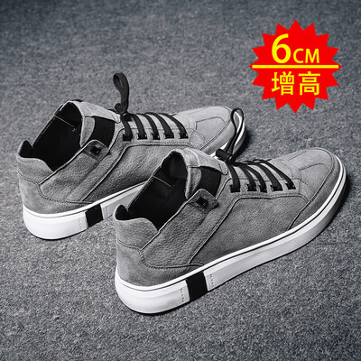 

Mens Shoes Summer Trendy Shoes Leisure Canvas High-top Fall Korean Edition Trendy Sports Board Shoes