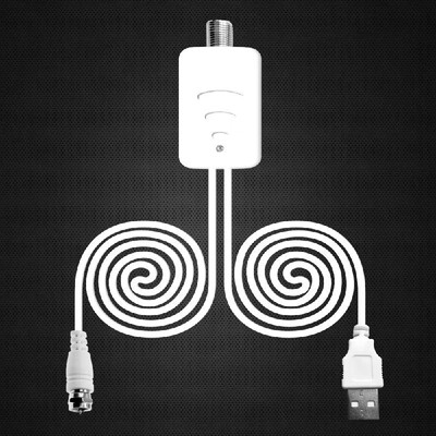 

Digital HDTV Signal Amplifier Booster for Cable TV Fox HD Channel 25dB Indoor Signal Amplifier
