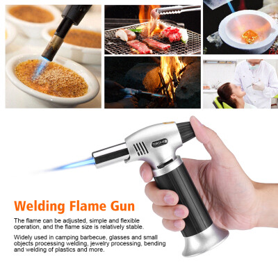 

Professional Refillable Culinary Butane Torch Adjustable Kitchen Welding Flame Gun BBQ Igniter Welding GunBBQ Igniter