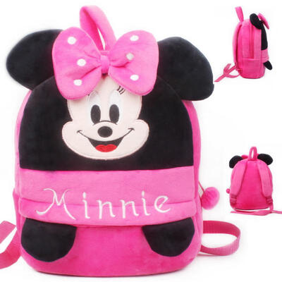 

Cute Cartoon Baby Toy School Bag Animal Shape Mini Plush Backpack Kids Outdoor Travel Pack Bag Student Kindergarten Bags
