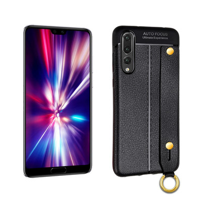 

Goowiiz Phone Case For Huawei Y6 2018Nova 3IHonor 10 Fashion Leather PU Pattern TPU Soft Wristband Bracket