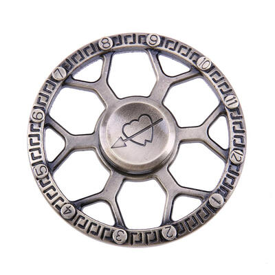 

Arrow-Piercing-Heart Pattern Hand Spinner Fidget EDC Gyro Toy