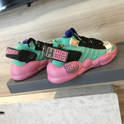 

Internet celebrity father shoes female breathable socks shoes 2019 spring&summer new style thick-soled muffin shoes leisure