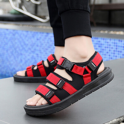 

Summer Vietnamese mens fashion Korean outdoor sandals mens non-slip trend sports casual beach sandals to wear outside