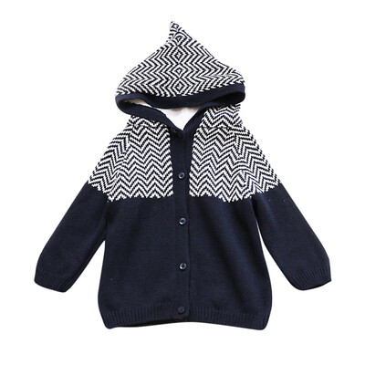 

Toddler Unisex Baby Button-up Cotton Coat Cardigan Sweater