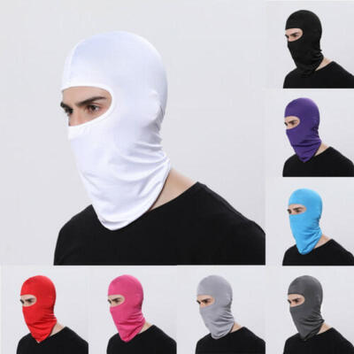 

Full Face Mask lycra Balaclava Ultra-thin Cycling Motorcycle Protecting Ski Neck