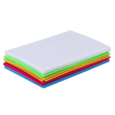 

20pcs Colorful Non Woven Fabric Felt Cloth DIY Bundle for Craft Sewing Doll