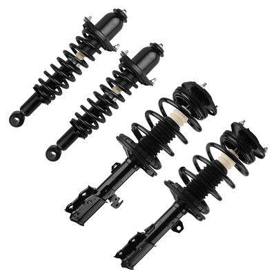 

4pc Front & Rear Quick Complete Shock Struts&Coil Springs Assembly Kit with Mounts for 2003-2008 Toyota Corolla 18L Set of 4