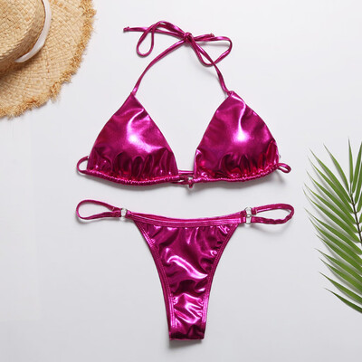 

Roseonmyhand Women Floral Print Bikini Set Swimming Two Piece Swimsuits Swimwear Beach Suit