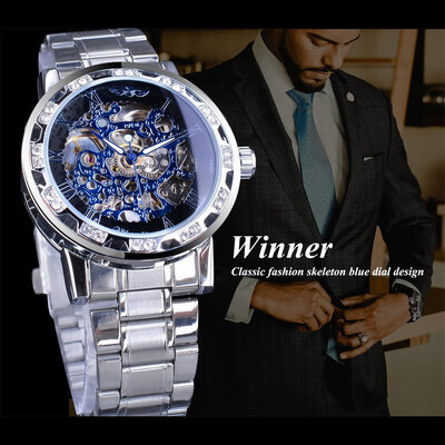 

Gobestart T-WINNER Fashion Hollow Luxury Design Business Fashion Mens Mechanical Watch