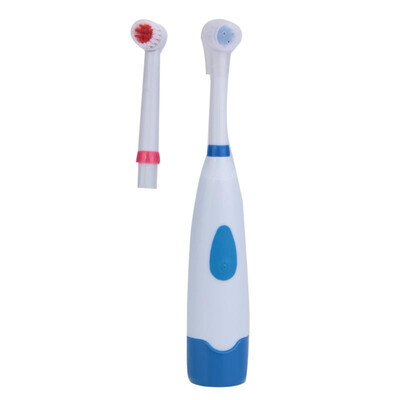 

Rotating Anti Slip Waterproof Electric Toothbrush with 2 Brush Heads