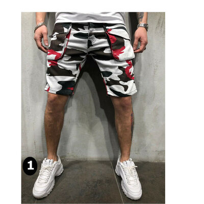 

Mens Army Cargo Shorts Work Camping Fishing Camouflage Outdoor Pants Trousers