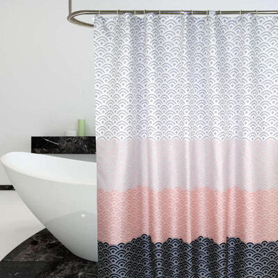 

Greensen Polyester Seaworld Painting Shower Bath Curtain Waterproof Bathroom Curtain Hanging Hooks