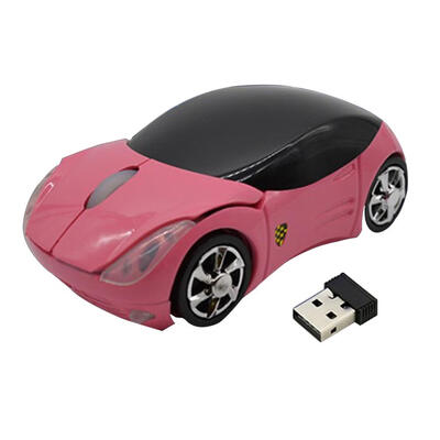 

Car Shape 24GHz Wireless Gaming Mouse 1200DPI 3 Keys Optical Mice for PC