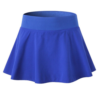 

Womens sports quick-drying culottes Tennis yoga anti-lighting fitness lining short skirts