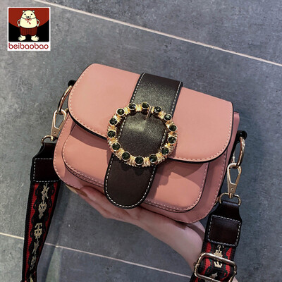 

Shangxin small bag 2019 new Korean version 100 lap broadband small square bag leisure oblique bag fashion girl bag