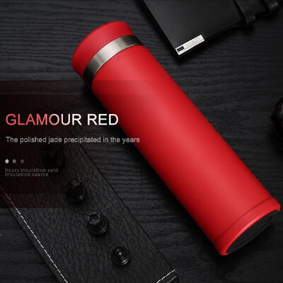 

Water Bottle Stainless Steel 500ml Vacuum Insulated Cup LCD Temperature Display Intelligent Water Bottle Keeps Cold Hot for 24 hou