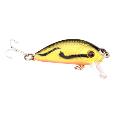 

1PCSlot 5cm 36g Fishing Crank Lure Minnow Hard Bait with 2 Fishing Hooks Fishing Tackle Lure 3D Eyes high quantity shock