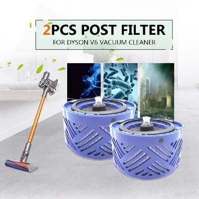 

4pcs Post Filter HEPA Motor Filter Replacement for Dyson V6 Vacuum Cleaner