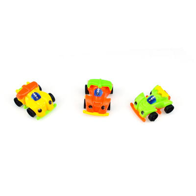 

DIY Assembled Cartoon Four-Wheel Drive Car Capsule Toy Kids Educational Toy
