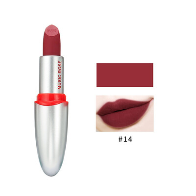 

12 Color Bullet Head Lipstick Matte Cosmetic Velvet Lips Pigment Lipstick Waterproof Long Lasting Moisturizing Makeup