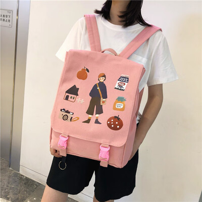 

Schoolbag Girl Korean version of ulzzang high school students campus ins Backpack