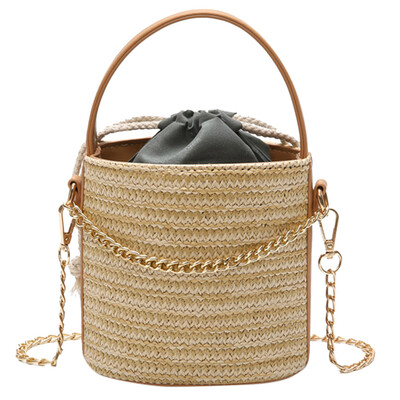 

Tailored Womens Chain Crossbody Bohemia Crossbody Knit Tote