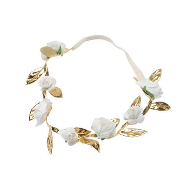 

Baby Flower Headband Lovely Elastic Garlands Valentine Photography Hairband