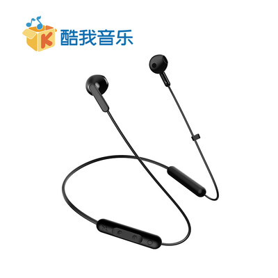 

Cool me KUWO K3 neck hanging earbuds Bluetooth 50 call noise reduction waterproof stereo sports wireless Bluetooth headset black