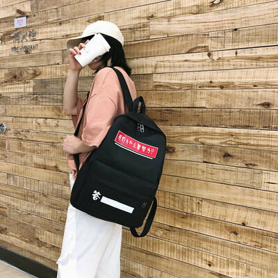 

New Style Women Backpacks Canvas Cloth Backpack Anti-theft Day Pack Girls Casual Travel Backpack School Zipper Backpack Fashion