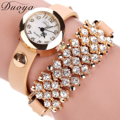 

Bracelet watch female duoya around the ring table speed sizzling explosion models ladies fashion casual bracelet watch