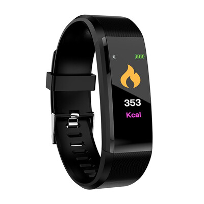 

Fashion New ID115 Plus Color Screen Waterproof Activity Fitness Tracker with Blood Pressure Heart Rate Monitor