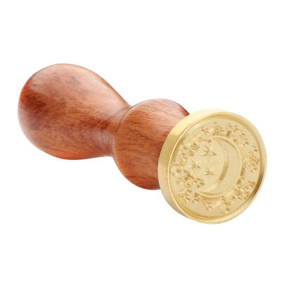 

World Map View Ancient Sealing Wax Stamps Wood Handle Craft Wax Seal Stamp