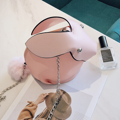 

Personality creative small bag female new wave Korean version of the wild Messenger bag cute cute chain shoulder bag