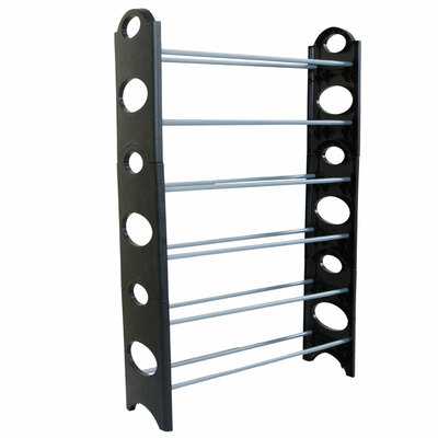 

6 Layertiers Shoe Rack Stackable Cabinet Storage Organizer Portable Wardrobe