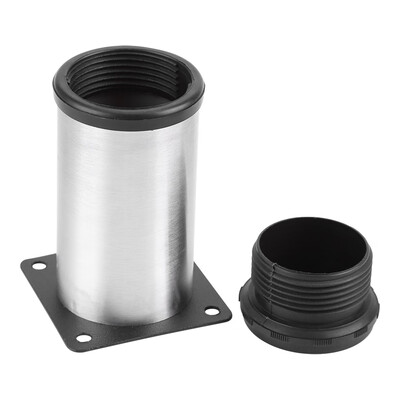 

Greensen Stainless Steel Adjustable Home Kitchen Cabinets Table Shelf Feet Round Furniture Leg Cabinet Leg Shelf Leg