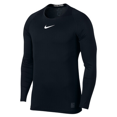 

Nike NIKE Mens Skinny Long Sleeve NIKE PRO TOP Training Fitness Wear 838082-010 Black M Code