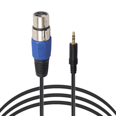 

984ft3m 3pin XLR Female to 35mm TRS Male Cable Audio Adapter Cable